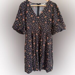 Madewell floral mini dress - Size 8
